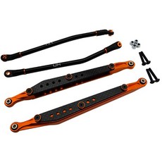 hot-racing 鋁軸架鏈接設置 AMJ5603 2PR 橘色 12入, 或者, 1套