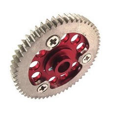 hot-racing 紅色鈦正齒輪 56 齒, S, 1個