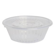 삼부팩 투고팩 KH미니탕 1200cc 용기 + 뚜껑세트 투명, 200개입, 1개