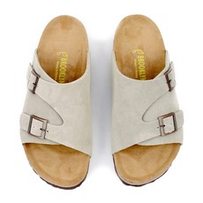 GODSHOE D環素色拖鞋, 270, 米色