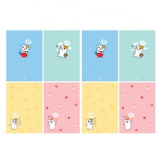 아이비스 에비츄 미니제본노트, 랜덤 발송, 8개