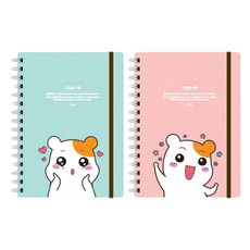 아이비스 에비츄 두꺼운밴드노트, 랜덤 발송, 2개