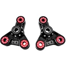 hot-racing 鋁製後橋架 Hd Bearings1PR set, BK, 1套