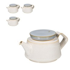 공기 이선철 주전자 소 4p, 270ml, 베이지