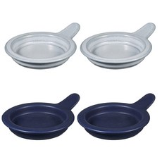 空氣Lee Seoncheol濾杯架 天藍色 2入+深藍色 2入, 混色, 1套
