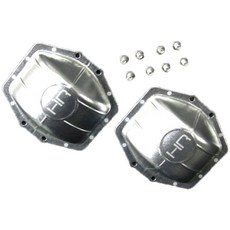 핫레이싱 Aluminum Ar60 Axle Diff Covers Axial Yeti Wraith Ax10 세트, S, 2세트