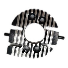 hot-racing 鋁製電機支架 CC01, BK, 1個