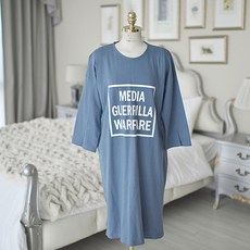 iyaan 孕婦棉質字母哺乳連身裙