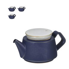 공기 이선철 주전자 소 4p, 270ml, 딥블루