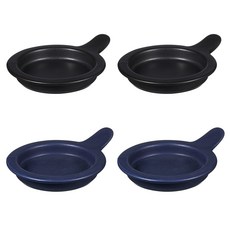 空氣Lee Seoncheol濾杯底座 深藍色 2入+黑色 2入, 混色, 1套