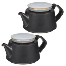 공기 이선철 주전자 소 2p, 270ml, 블랙