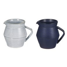 空氣李善哲牛奶瓶茶壺 2入, 天藍、深藍