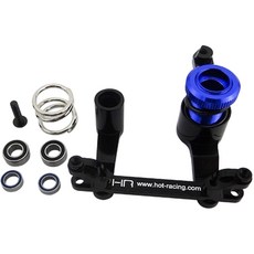hot-racing 鋁製軸承保護轉向套件T-Maxx E-Maxx 套組 7p, BK, 1套