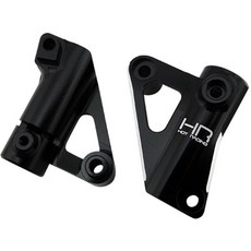 HOTRACING NRO32RM01 鋁製後車身立柱安裝 Nero 1PR 套裝, BK, 1套