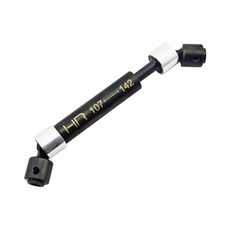 hot-racing SCP37VM 鋼製中心驅動軸 107~142mm, BK, 1個