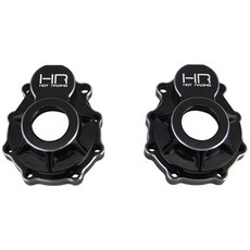 hot-racing 鋁製外門式驅動外殼前或後 1PR 組, BK, 1套
