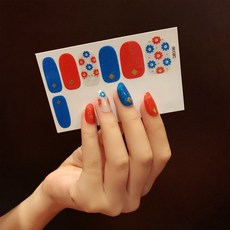 ARYKO 美甲珠寶藝術指甲貼, QB336, 5個