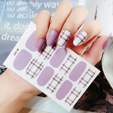 아리코 네일 플레쉬 크리에이티브 스티커 세트, QB849, 5세트