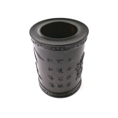 BITONG四君子系列黑檀木筆筒 BT006, 1個