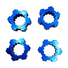 hot-racing XMX1006 鋁製 24 毫米六角花鼓, B, 4件