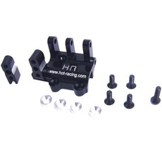 hot-racing 鋁製隔板伺服支架 11p 套組, BK, 1套