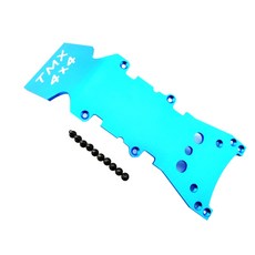 핫레이싱 Blue Aluminum 3mm Front Skid Plate 11p 세트, B, 1세트