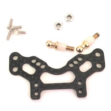 hot-racing Graphite 後避震塔 18r 套組, BK, 1套