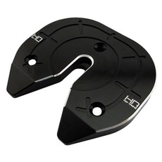 hot-racing 鋁製第五輪耦合器 470 620 King, BK, 1個