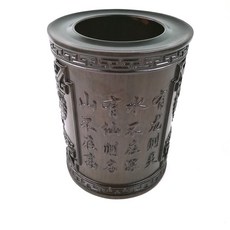 BITONG四君子系列黑檀木筆筒 BT042, 1個