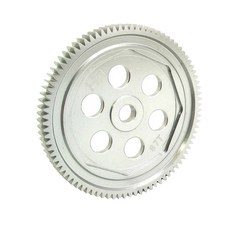 핫레이싱 SCT887H Hard Anodized Aluminum Spur Gear 87t 48p Assoc, S, 1개