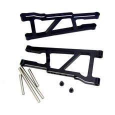 hot-racing SLF5501 鋁製懸臂 L & R 1PR 套組, BK, 1套