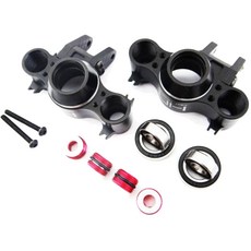 핫레이싱 Aluminum Axle Carriers W Bearings & Carbon Arms 1PR set 12p, BK, 1세트