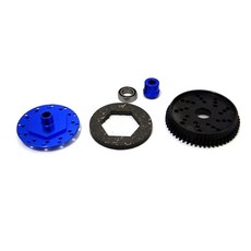 hot-racing 54t 拖鞋套件和鋼製正齒輪 Tra Sla Sta 5p, BK, 1套