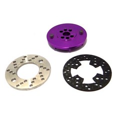 hot-racing HSF15X07 石墨 SS Wave Slipper Hub Hsf, 磷, 1套