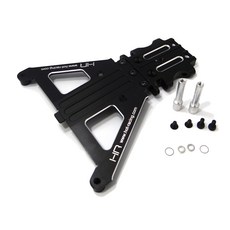 hot-racing LCF0801 鋁製前隔板xxas Rally Lcg 11p, BK, 1套