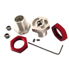 hot-racing 紅色 23mm 輪轂 1PR 9p 套組, R, 1套