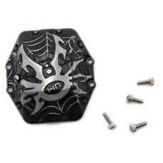 hot-racing Spider AR60 車軸差速器罩 Yeti Wraith AX10, BK, 1套