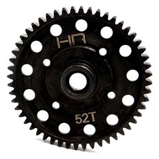 핫레이싱 Steel Spur Gear 52t 32p 0.8m, BK, 1세트