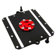 핫레이싱 Aluminum Replica Fuel Cell Receiver Box Lid, BK, 1세트