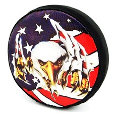 핫레이싱 1/10 Scale American Eagle Spare Tire Cover Scx10 toy, BK, 1개