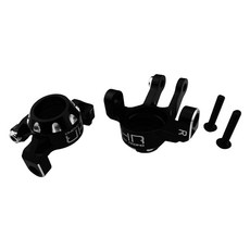 hot-racing RRT2101 鋁製雙剪切轉向節轟炸機 1PR 套組, BK, 1套