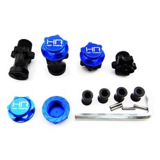 hot-racing 17 毫米鋸齒螺母，適用於原廠輪軸 Yeti 4 套 17 件, B, 1套