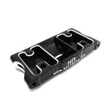 hot-racing 鋁製後腳趾塊：Lsc Strike, BK, 1個