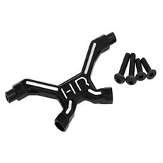 핫레이싱 LRR28X01 Black Aluminum Shock Tower Brace Rock Rey 세트, BK, 1세트