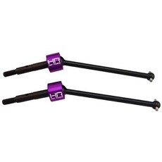 hot-racing 鋼 Cv 驅動器，帶 S2 鋼軸 Savage Xs 2 組 1PR, BK, 1套