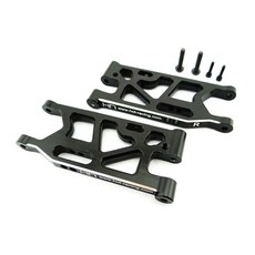 HOTRACING OFE5501 鋁製前下懸挂臂 1PR 組, BK, 1套