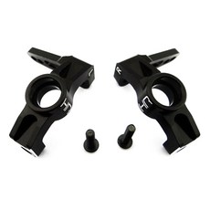 hot-racing VTA2101 鋁製前轉向節轉向軸 1PR 套組, BK, 1套