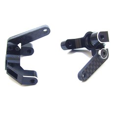 hot-racing 明礬石墨直列式方向盤 TLR 1PR 套組, BK, 1套