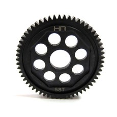 핫레이싱 SOFE858 Steel 58T 48P Spur Gear, BK, 1개