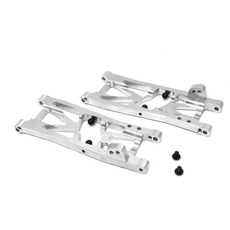 hot-racing 銀色鋁製後臂組 1PR 組, S, 1套